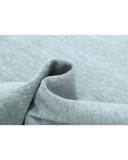 Overdye 9' 1" X 11' 10" Hand Knotted Wool Rug 9' 1" X 11' 10" (277 X 361) / Grey / Wool