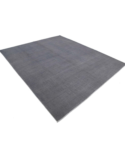 Overdye 8' 1" X 9' 4" Hand Knotted Wool Rug 8' 1" X 9' 4" (246 X 284) / Grey / Wool