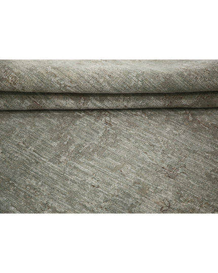 Overdye 5' 4" X 5' 6" Hand Knotted Wool Rug 5' 4" X 5' 6" (162 X 168) / Grey / Wool