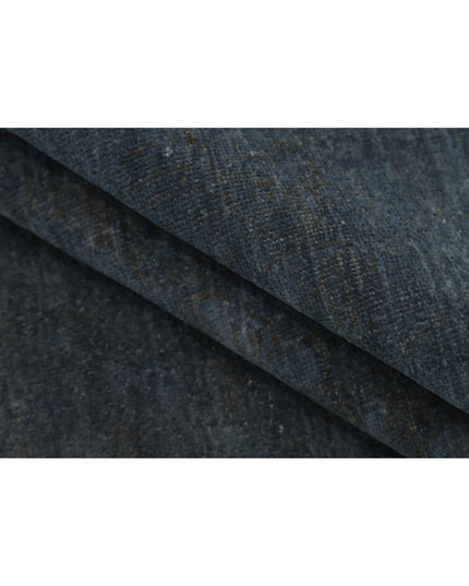 Overdye 9' 10" X 13' 5" Hand Knotted Wool Rug 9' 10" X 13' 5" (300 X 409) / Black / Wool