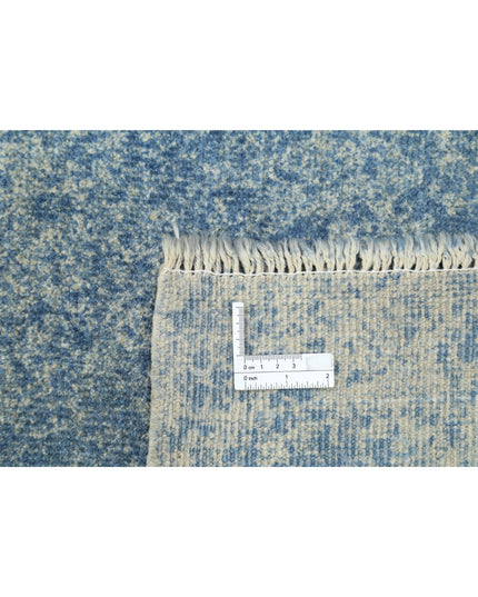 Overdye 10' 2" X 13' 6" Hand Knotted Wool Rug 10' 2" X 13' 6" (310 X 411) / Grey / Wool