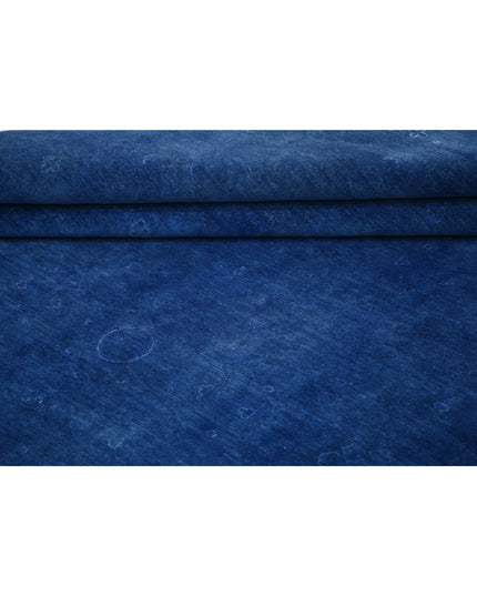 Overdye 14' 1" X 20' 6" Hand Knotted Wool Rug 14' 1" X 20' 6" (429 X 625) / Blue / Wool