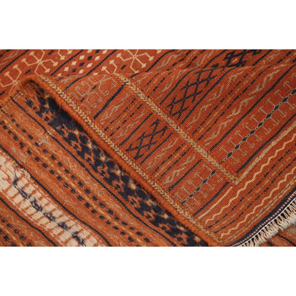 Persian Kilim 4' 9" X 6' 3" Wool Hand-Woven Kilim 4' 9" X 6' 3" (145 X 191) / Multi / Multi