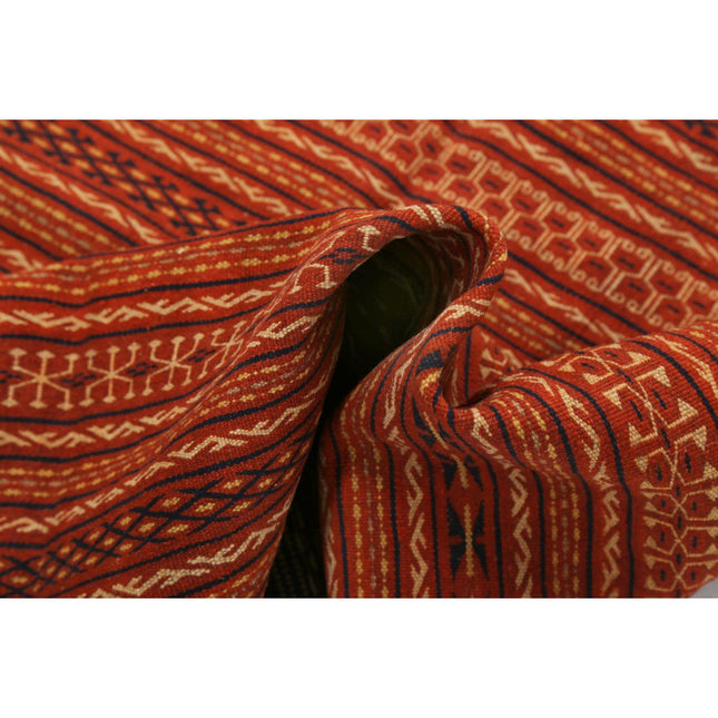 Persian Kilim 4' 9" X 6' 6" Wool Hand-Woven Kilim 4' 9" X 6' 6" (145 X 198) / Multi / Multi
