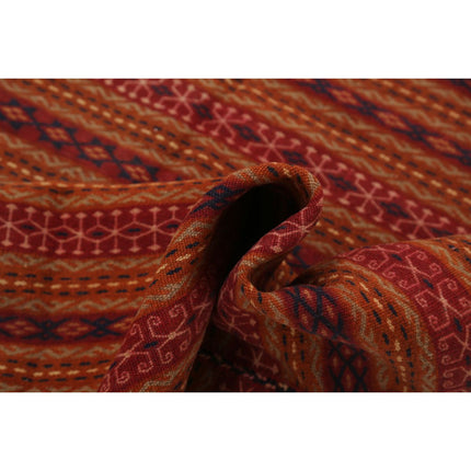 Persian Kilim 4' 10" X 6' 4" Wool Hand-Woven Kilim 4' 10" X 6' 4" (147 X 193) / Multi / Multi