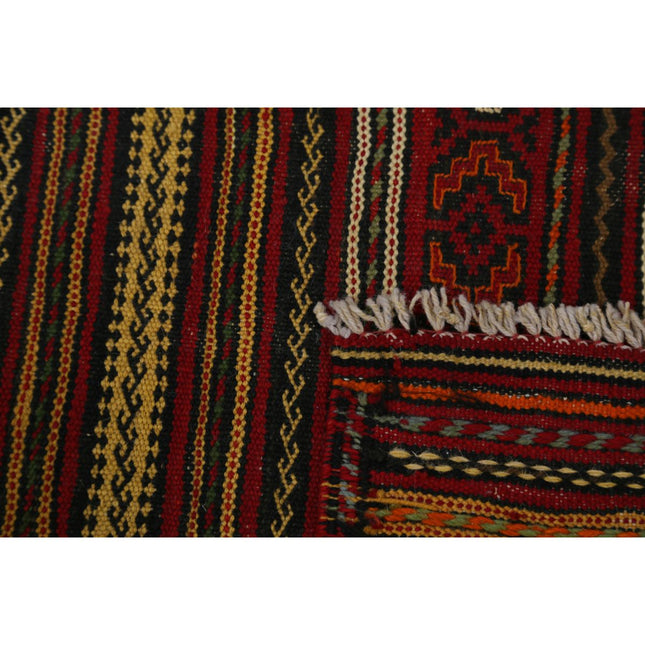 Persian Kilim 2' 8" X 4' 11" Wool Hand-Woven Kilim 2' 8" X 4' 11" (81 X 150) / Multi / Multi