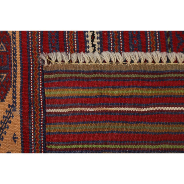 Persian Kilim 3' 4" X 5' 3" Wool Hand-Woven Kilim 3' 4" X 5' 3" (102 X 160) / Multi / Multi