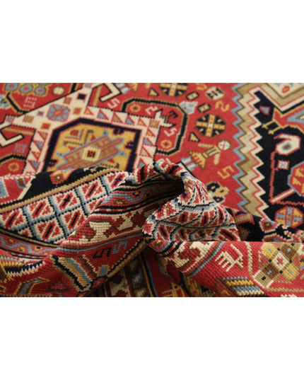 Qashqai 7' 11" X 11' 10" Hand Knotted Wool Rug 7' 11" X 11' 10" (241 X 361) / Blue / Wool