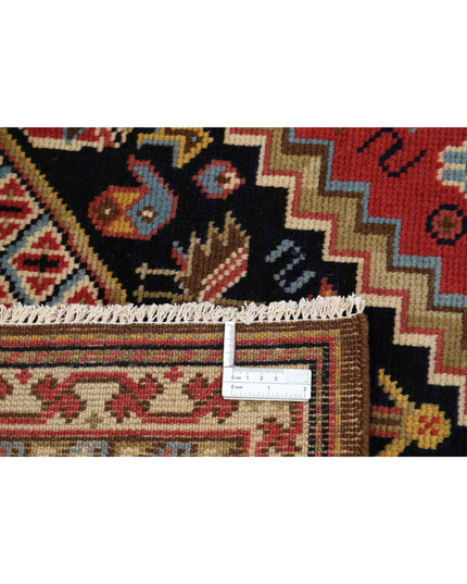 Qashqai 7' 11" X 11' 10" Hand Knotted Wool Rug 7' 11" X 11' 10" (241 X 361) / Blue / Wool