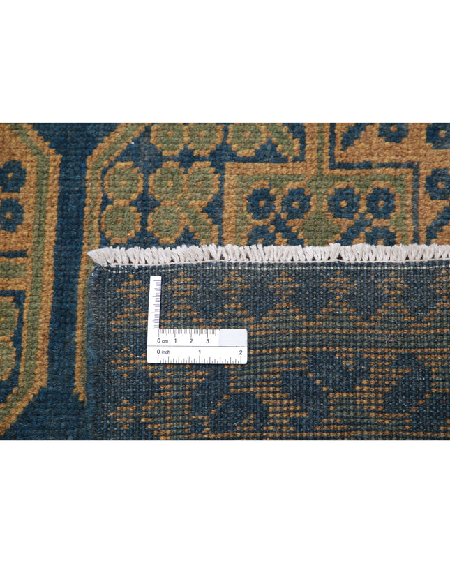 Revival 5' 1" X 6' 2" Hand Knotted Wool Rug 5' 1" X 6' 2" (155 X 188) / Blue / Wool