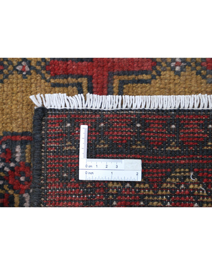 Revival 5' 0" X 6' 3" Hand Knotted Wool Rug 5' 0" X 6' 3" (152 X 191) / Gold / Wool