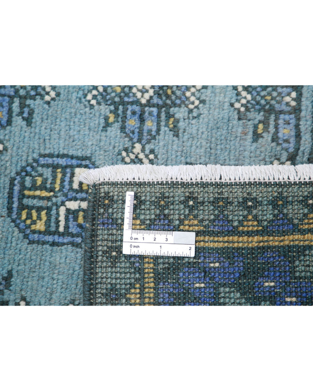 Revival 5' 2" X 6' 2" Hand Knotted Wool Rug 5' 2" X 6' 2" (158 X 188) / Blue / Wool