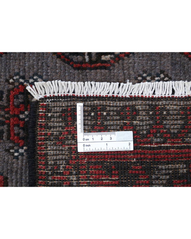 Revival 5' 5" X 7' 9" Hand Knotted Wool Rug 5' 5" X 7' 9" (165 X 236) / Grey / Wool