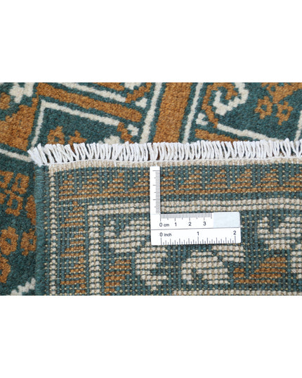 Revival 5' 6" X 7' 11" Hand Knotted Wool Rug 5' 6" X 7' 11" (168 X 241) / Gold / Wool