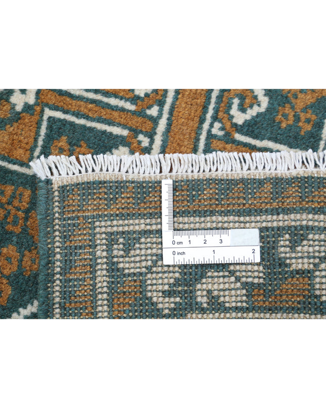 Revival 5' 6" X 7' 11" Hand Knotted Wool Rug 5' 6" X 7' 11" (168 X 241) / Gold / Wool