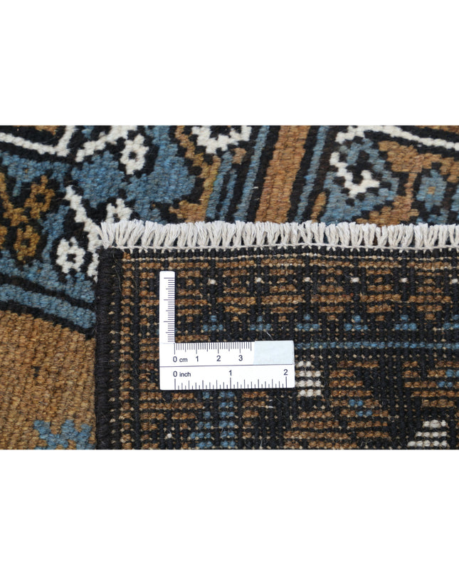 Revival 5' 7" X 7' 6" Hand Knotted Wool Rug 5' 7" X 7' 6" (170 X 229) / Brown / Wool