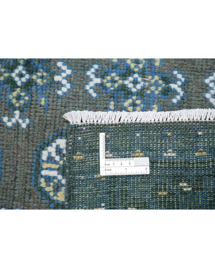 Revival 5' 7" X 7' 6" Hand Knotted Wool Rug 5' 7" X 7' 6" (170 X 229) / Grey / Wool