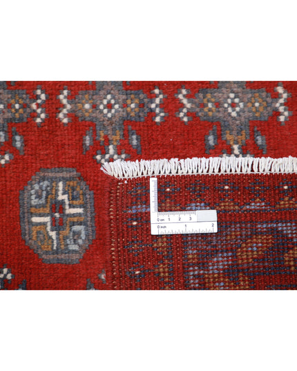 Revival 5' 3" X 7' 9" Hand Knotted Wool Rug 5' 3" X 7' 9" (160 X 236) / Red / Wool