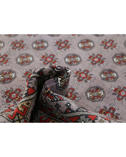 Revival 6' 7" X 9' 4" Hand Knotted Wool Rug 6' 7" X 9' 4" (201 X 284) / Grey / Wool