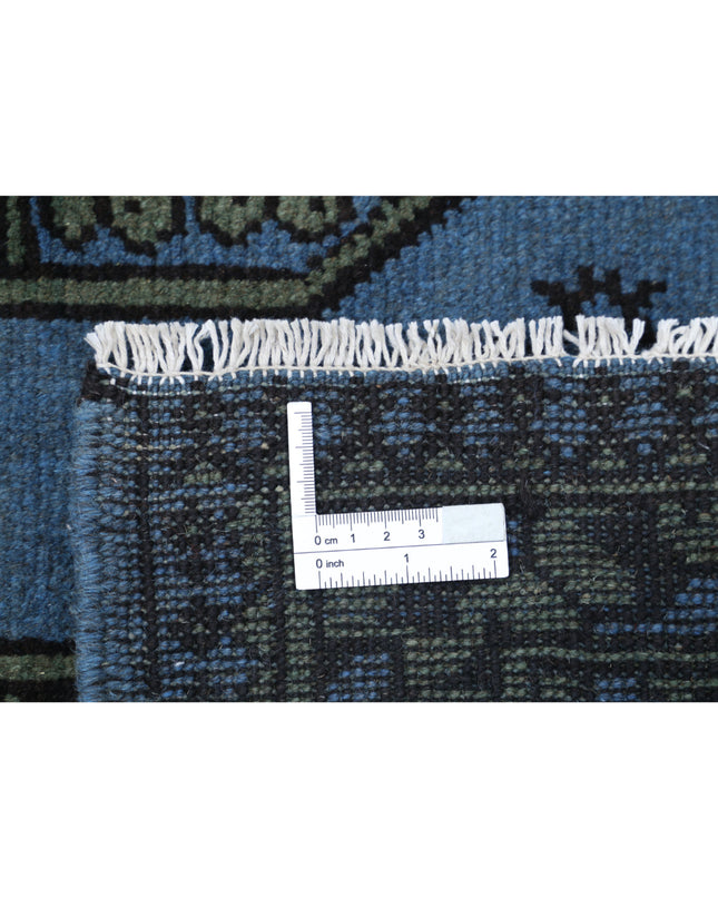 Revival 6' 8" X 9' 4" Hand Knotted Wool Rug 6' 8" X 9' 4" (203 X 284) / Blue / Wool