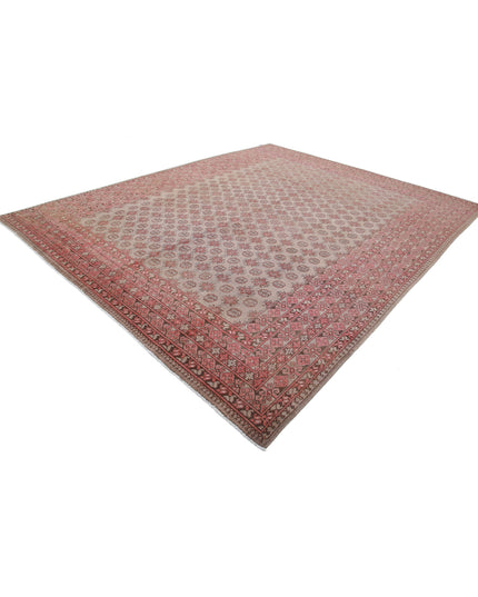 Revival 9' 11" X 12' 3" Hand Knotted Wool Rug 9' 11" X 12' 3" (302 X 373) / Taupe / Wool