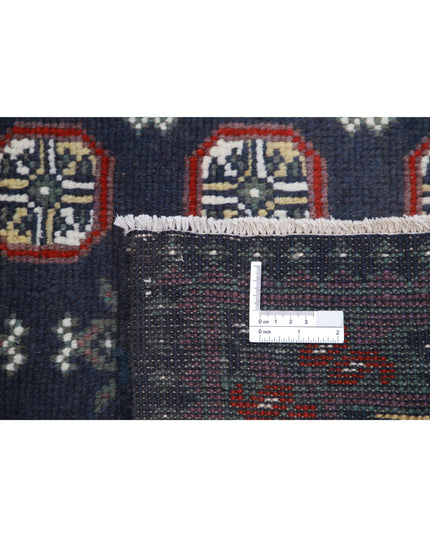 Revival 6' 5" X 9' 4" Hand Knotted Wool Rug 6' 5" X 9' 4" (196 X 284) / Blue / Wool