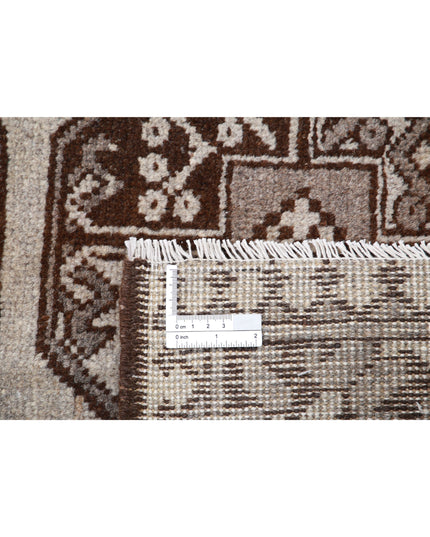 Revival 6' 6" X 8' 1" Hand Knotted Wool Rug 6' 6" X 8' 1" (198 X 246) / Ivory / Wool