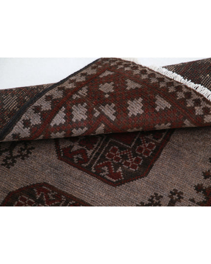 Revival 2' 7" X 3' 10" Hand Knotted Wool Rug 2' 7" X 3' 10" (79 X 117) / Grey / Wool