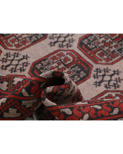 Revival 6' 5" X 9' 5" Hand Knotted Wool Rug 6' 5" X 9' 5" (196 X 287) / Grey / Wool