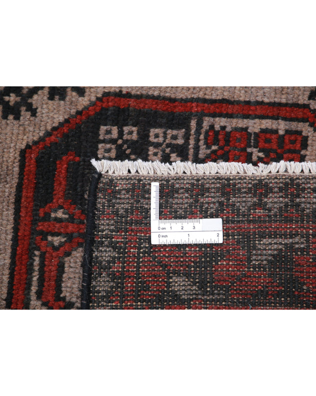 Revival 6' 5" X 9' 5" Hand Knotted Wool Rug 6' 5" X 9' 5" (196 X 287) / Grey / Wool