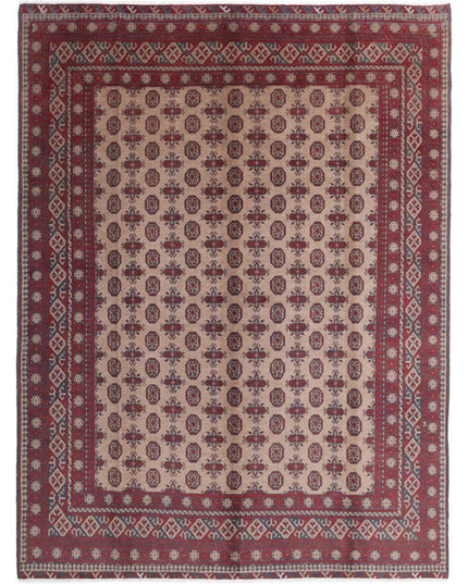 Revival 8' 2" X 10' 9" Hand Knotted Wool Rug 8' 2" X 10' 9" (249 X 328) / Taupe / Wool
