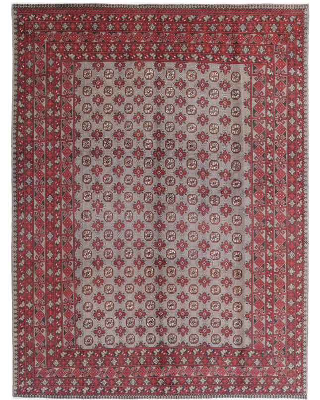 Revival 8' 2" X 10' 11" Hand Knotted Wool Rug 8' 2" X 10' 11" (249 X 333) / Grey / Wool
