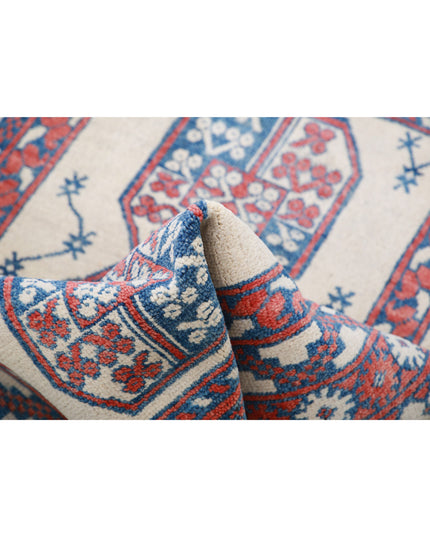 Revival 3' 2" X 4' 8" Hand Knotted Wool Rug 3' 2" X 4' 8" (97 X 142) / Taupe / Wool