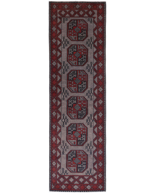 Revival 2' 8" X 12' 6" Hand Knotted Wool Rug 2' 8" X 12' 6" (81 X 381) / Tan / Wool