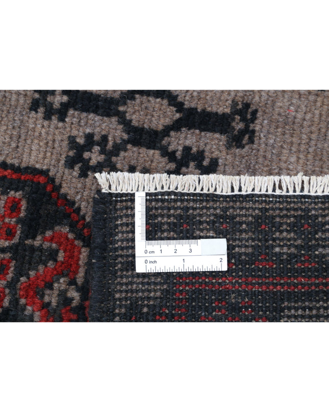 Revival 2' 8" X 9' 3" Hand Knotted Wool Rug 2' 8" X 9' 3" (81 X 282) / Grey / Wool