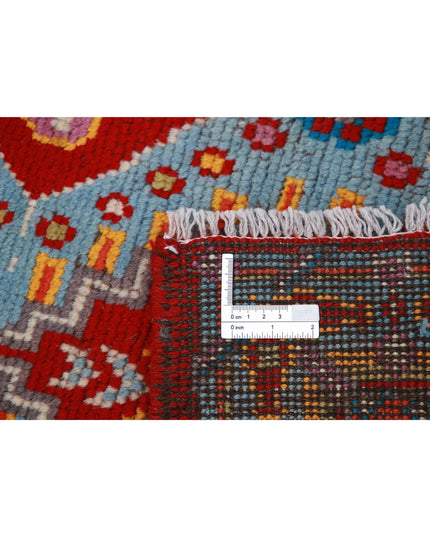 Revival 2' 10" X 3' 10" Hand Knotted Wool Rug 2' 10" X 3' 10" (86 X 117) / Red / Wool