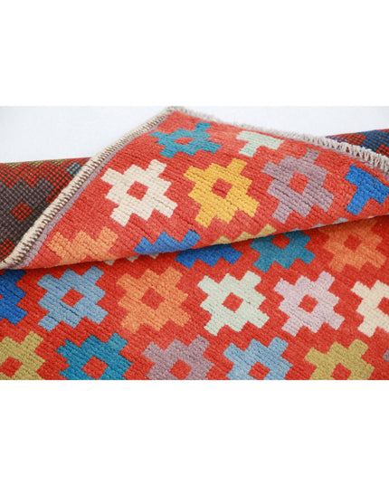 Revival 2' 7" X 3' 10" Hand Knotted Wool Rug 2' 7" X 3' 10" (79 X 117) / Rust / Wool