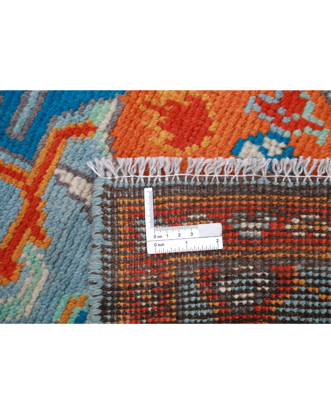 Revival 2' 8" X 4' 0" Hand Knotted Wool Rug 2' 8" X 4' 0" (81 X 122) / Blue / Wool