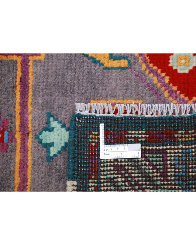 Revival 2' 8" X 4' 2" Hand Knotted Wool Rug 2' 8" X 4' 2" (81 X 127) / Red / Wool