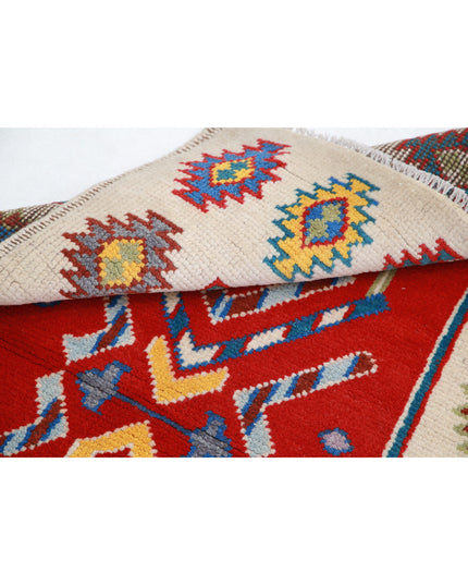 Revival 2' 10" X 4' 1" Hand Knotted Wool Rug 2' 10" X 4' 1" (86 X 124) / Ivory / Wool