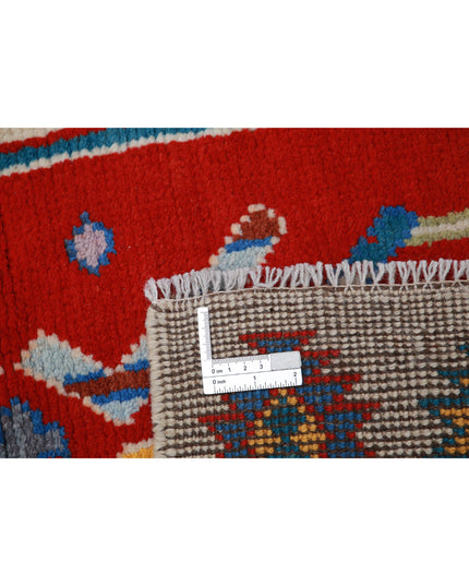 Revival 2' 10" X 4' 1" Hand Knotted Wool Rug 2' 10" X 4' 1" (86 X 124) / Ivory / Wool