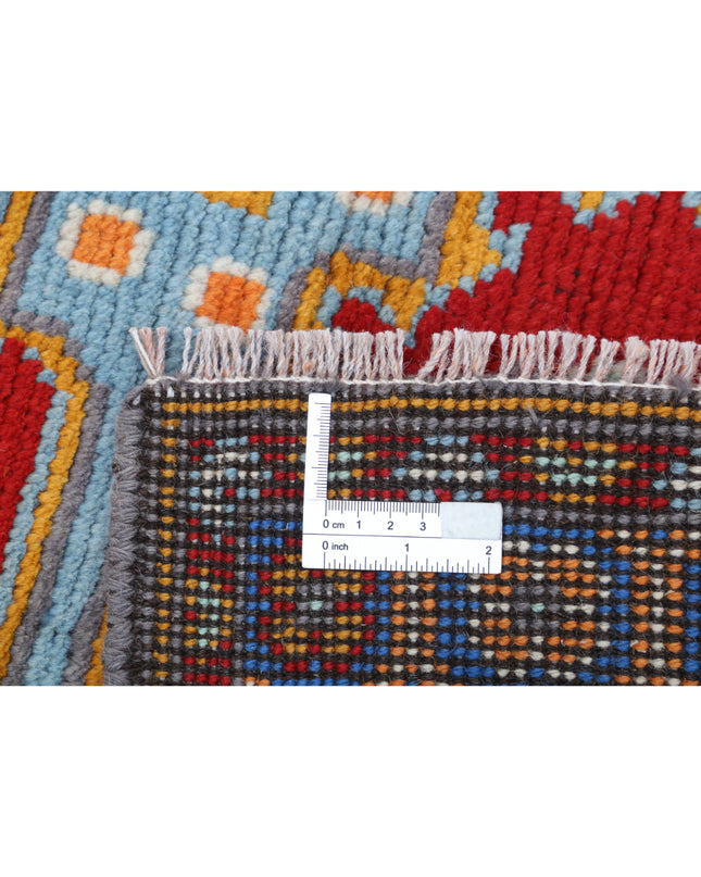 Revival 2' 8" X 3' 11" Hand Knotted Wool Rug 2' 8" X 3' 11" (81 X 119) / Blue / Wool