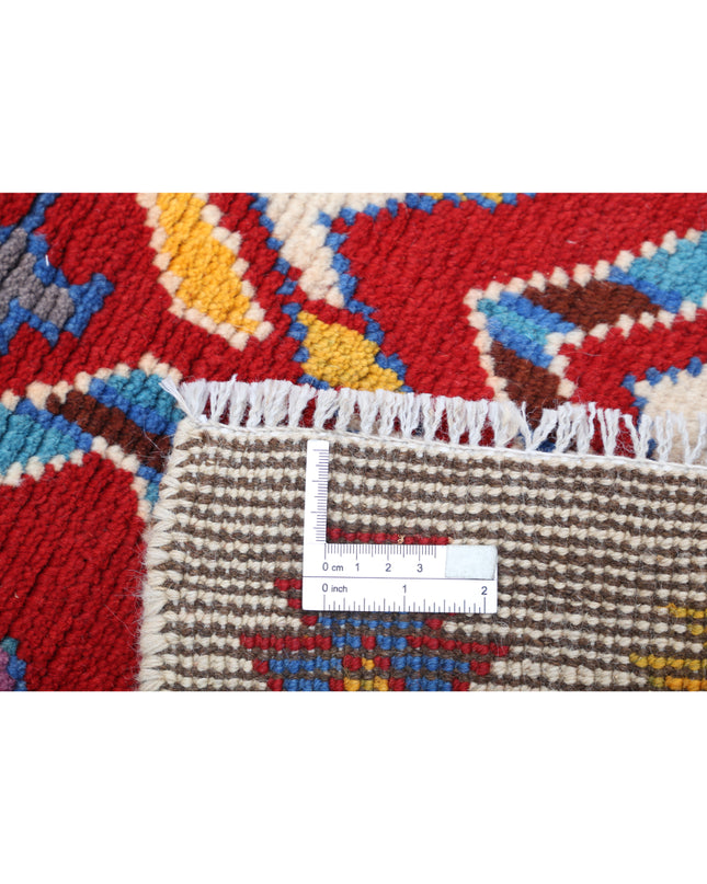 Revival 2' 6" X 3' 10" Hand Knotted Wool Rug 2' 6" X 3' 10" (76 X 117) / Red / Wool