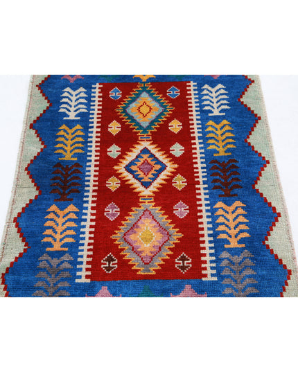 Revival 2' 8" X 3' 10" Hand Knotted Wool Rug 2' 8" X 3' 10" (81 X 117) / Red / Wool