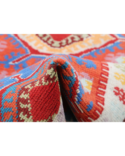 Revival 2' 7" X 3' 11" Hand Knotted Wool Rug 2' 7" X 3' 11" (79 X 119) / Rust / Wool