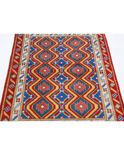 Revival 2' 9" X 3' 11" Hand Knotted Wool Rug 2' 9" X 3' 11" (84 X 119) / Multi / Wool