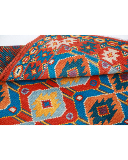 Revival 2' 9" X 4' 0" Hand Knotted Wool Rug 2' 9" X 4' 0" (84 X 122) / Rust / Wool