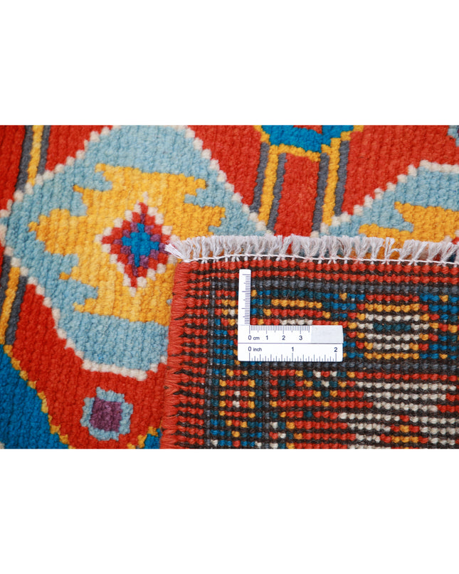 Revival 2' 9" X 4' 0" Hand Knotted Wool Rug 2' 9" X 4' 0" (84 X 122) / Rust / Wool