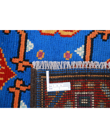 Revival 2' 8" X 4' 1" Hand Knotted Wool Rug 2' 8" X 4' 1" (81 X 124) / Blue / Wool