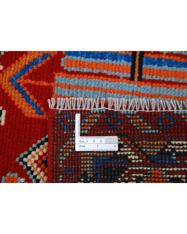 Revival 3' 3" X 4' 11" Hand Knotted Wool Rug 3' 3" X 4' 11" (99 X 150) / Black / Wool